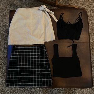 Bundling f21 skirts and shein tops